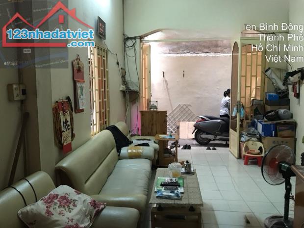 KẸT TIỀN BÁN GẤP, HXH CÁCH NHÀ 5M, [P13Q8] BÌNH ĐÔNG 40M2(4 X 12M) 2T, 2PN, CHỈ CÒN 2.7 TỶ