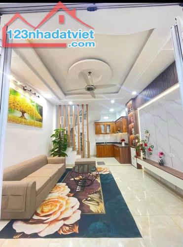 Cần Bán Nhà Lĩnh Nam 30m 5 Tầng 4 Ngủ Nhà Mới Giá 4.1 Tỷ Sổ Chung - 1