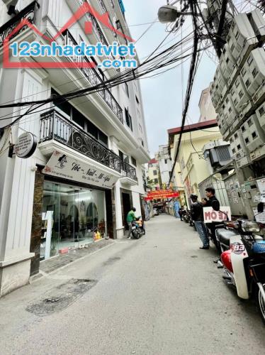 BÁN NHÀ CCMN 8 TẦNG - MẶT NGÕ CẦU GIẤY - Ô TÔ QUA  - 100M2 - SỔ ĐỎ CHÍNH CHỦ - 2