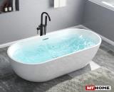 Bồn Tắm Nằm Oval Nhựa Acrylic Cao Cấp MTBT-01