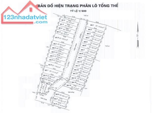 ĐẤT PHÂN LÔ 83 ĐƯỜNG HIỆP BÌNH THỦ ĐỨC - ĐƯỜNG NHỰA TRÊN 7M - GẦN QL13 - GIÁ 100tr/m2.