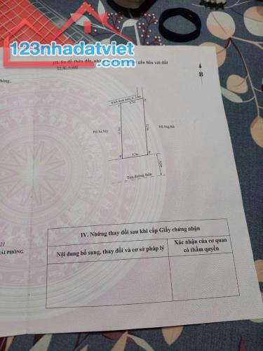 Bán lô 55m2 trục thôn Thọ Linh Minh Tân Kiến Thụy giá chỉ hơn 1 tỷ