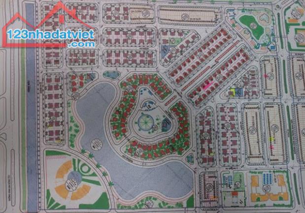 Lô đất LK5 hướng Tây Bắc – Đường lớn 10.5m, đầu ve đẹp, vị trí tiềm năng tại KĐT Núi Long