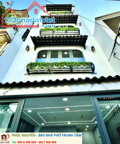 🔥 BÁN NHÀ BÌNH THẠNH 4 TẦNG – HẺM BẠCH ĐẰNG – MT 3.7m Giá chỉ 4.95 Tỷ 🔥