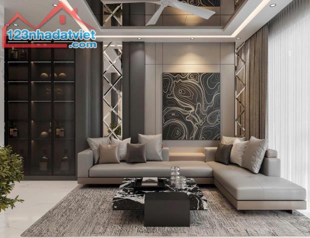 HƠN 8 TỶ, NHÀ MỚI KOONG PHỐ LÂM HẠ 40M, 6T, MT5M, THANG MÁY, 10M RA Ô TÔ TRÁNH.