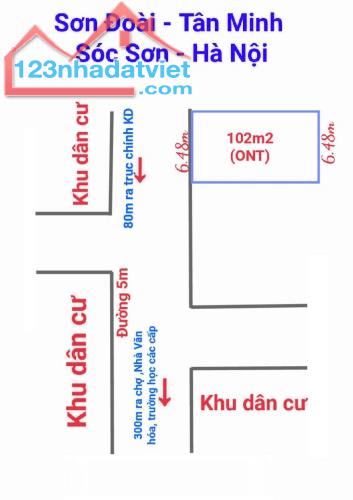📍 Vị trí: Thôn Sơn Đoài, xã Tân Minh, huyện Sóc Sơn, Hà Nội - 3