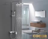 Sen Cây Tắm Đứng Đồng Thau Mạ Crome CODOR SC9254