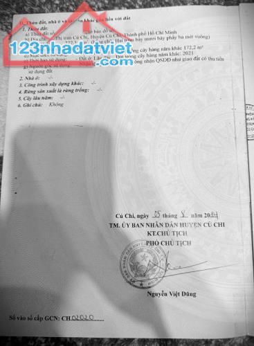 Chấn động Thị Trấn Củ Chi bán 1 căn nhà và 9phòng trọ cho thuê, Sổ sẵn 272m2,740Tr đồng - 1