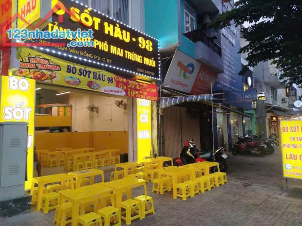 SANG NHƯỢNG QUÁN BÒ SỐT HÀU – MẶT BẰNG ĐẸP, KHU VỰC ĐẮC ĐỊA PHẠM VĂN ĐỒNG - 2