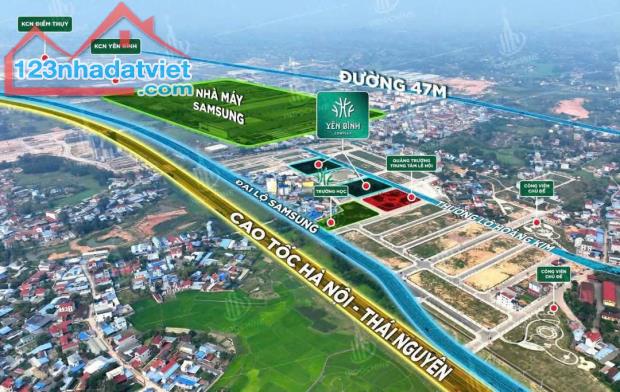 Chính Chủ Bán Lô Đất Thuộc Khu Đô Thị Yên Bình Xanh, Phường Đồng Tiến, Phổ Yên, Thái - 4