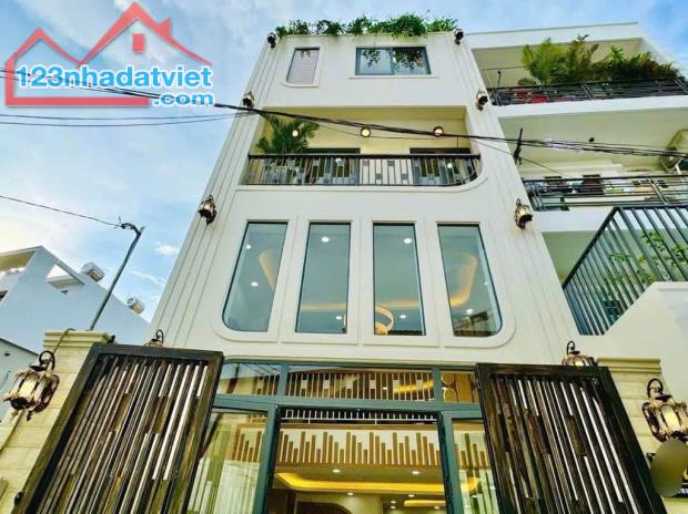 NHÀ SÁT MẶT TIỀN NGUYỄN TƯ GIẢN P12 GV , 5X9 , NHỈNH HƠN 7 TỎI