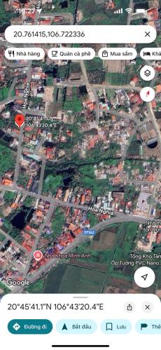 Bán lô đất Mặt đường Hoà Nghĩa, Dương Kinh, Hải Phòng - Lô góc 2 mặt tiền - 2