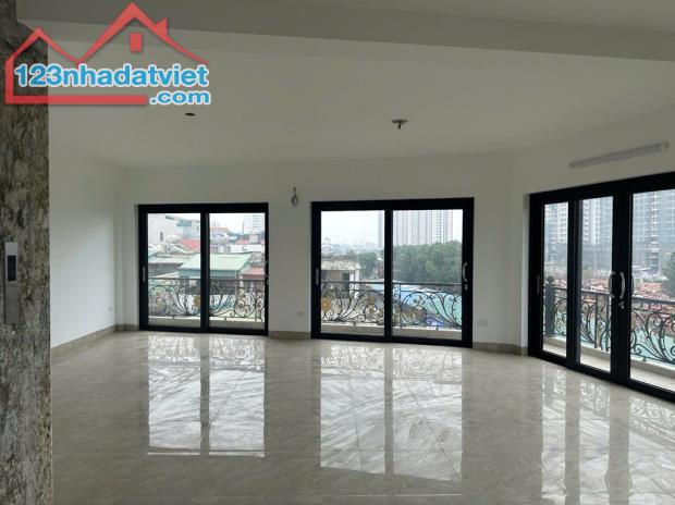 Siêu phẩm lô góc Long Biên, 60m x 7 tầng, mặt tiền 10m, vỉa hè, thang máy, thông sàn - 4
