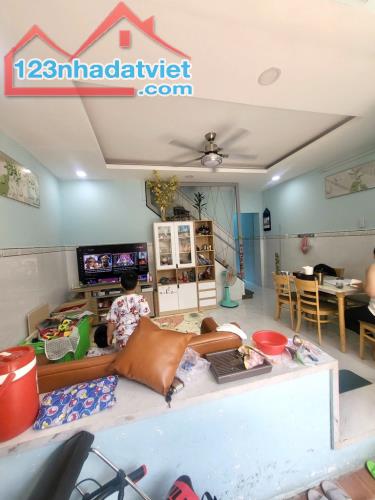 BÁN NHÀ NGAY CHỢ HIỆP BÌNH HẺM XE HƠI 2 TẦNG 60M2 NHỈNH 4 TỶ NHÀ MỚI VÀO Ở NGAY - 1