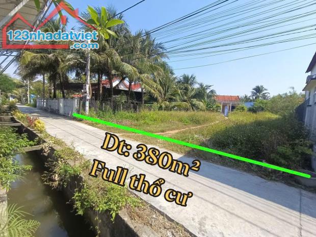 Bán đất thổ cư 2 mặt tiền đường bê tông Ninh Phú Ninh Hoà