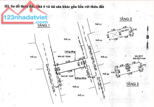 Bán nhà HXT Tô Ký,Trung Chánh, 3Tx 90m2 . Giá chỉ  5.95 tỷ (TL) - 4