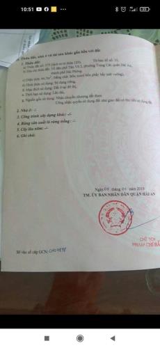 Chính chủ gửi bán lô đất 990 triệu  ngõ  Cát Vũ, Tràng Cát, Hải An Hải Phòng - 1