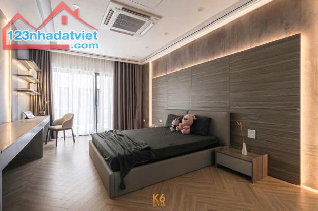 NHÀ ĐẸP PHỐ ĐÀM QUANG TRUNG - FULL NỘI THẤT /THANG MÁY - Ô TÔ 7 CHỖ NGỦ TRONG NHÀ - S=35M2 - 3