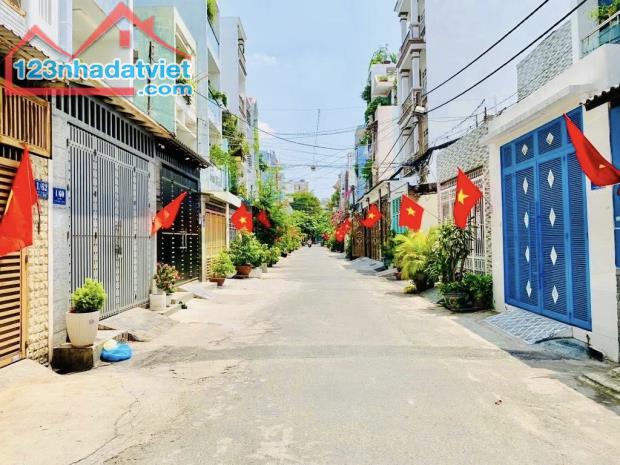 TÂN SƠN NHÌ - ĐƯỜNG 8M THÔNG - VIEW CÔNG VIÊN - 72M  - 4 TẦNG - 4PN GIÁ 9 - 4