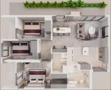 Căn hộ 3PN+ . DT 93.1m² – view sông & biển dành cho gia đình thành đạt. Liên hệ CĐT Thuỷ