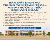 BÁN 102 M2 ĐẤT DỊCH VỤ THỊ TRẤN TRÔI, VỊ TRÍ KINH DOANH