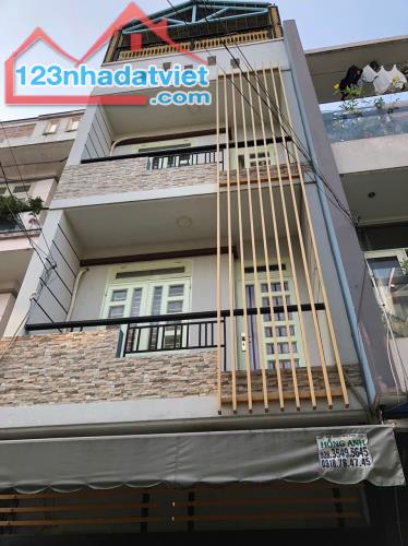 Bán nhà HXT 54M2 Đ/số 6.BHHB.Bình Tân.4 tầng. 4x13.5
