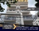 TÒA CHDV CAO CẤP Q3 – HẦM 7 TẦNG – THU 1.8 TỶ/NĂM – 48 TỶ