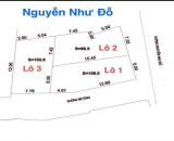 Bán 03 Lô đường 7.5m Nguyễn Như Đỗ, Hòa Thọ Tây - gần Thăng Long, sông Cẩm Lệ - Giá tốt