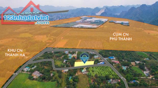 BÁN ĐẤT ĐẸP GIÁ RẺ – LẠC THỦY, HÒA BÌNH Diện tích: 100m² full thổ cư Giá chỉ hơn 400 triệu - 2