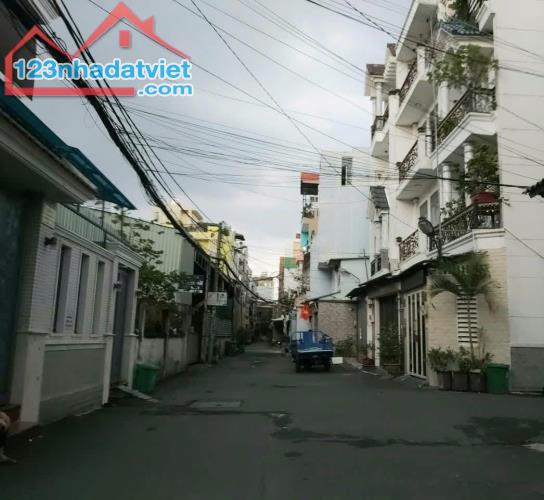 Bán nhà Gò Vấp, hẻm xe hơi Quang Trung, khu phân lô, 4 x 13, 4 tầng, 4Pn, 7.15 TL
