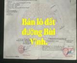 BÁN ĐẤT ĐƯỜNG BÙI VỊNH, HOÀ THỌ ĐÔNG, CẨM LỆ, 100.2 M2 THỔ CƯ, SHR 4.2 TỶ. LH:0967222668