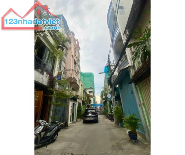 BÁN NHÀ 5 TẦNG, HẺM XE HƠI 5m THÔNG, NGAY BỘ CÔNG AN Q1 - 4x16m, GIÁ 12.8 TỶ