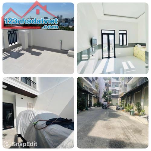 [Hiếm] Ôtô ngủ nhà - Gần Đại học Hoa Sen,  FPT - 110m2, 4 tầng, sân thượng - Chỉ 5.x tỷ BL