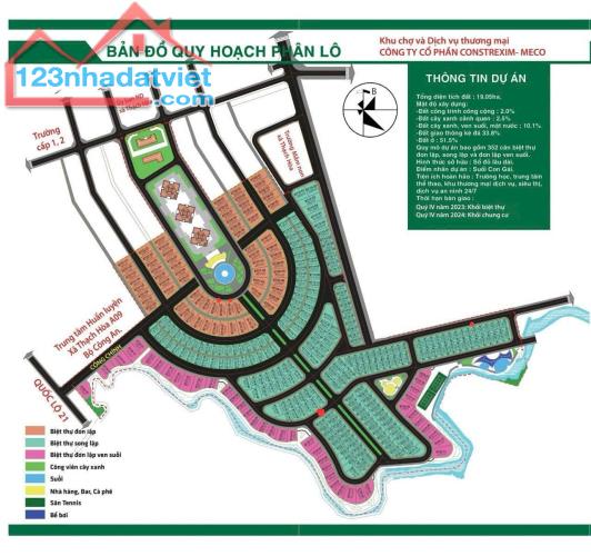 Chính chủ bán lô bt 200m2 dự án Phú Cát City, trung tâm CN cao Hòa Lạc - 4