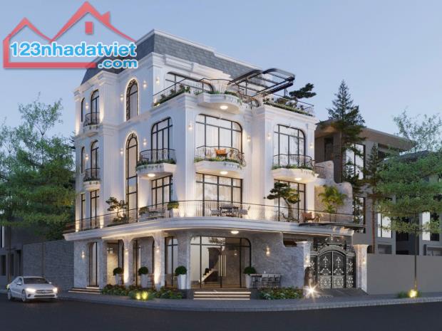 Bán tòa nhà lô góc mặt phố Nông Quốc Chấn - Văn Khê, diện tích 181m2, mặt tiền 12m.