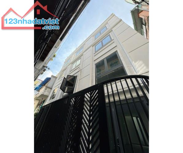 BÁN NHÀ XINH  4 TẦNG, MẶT TIỀN CẬN, HẺM Ô TÔ 3m THÔNG,  NGAY PHỐ TÂY BÙI VIỆN Q1 - 4x12m,