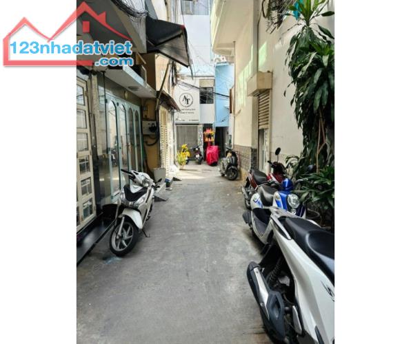 BÁN NHÀ XINH  4 TẦNG, MẶT TIỀN CẬN, HẺM Ô TÔ 3m THÔNG,  NGAY PHỐ TÂY BÙI VIỆN Q1 - 4x12m, - 1