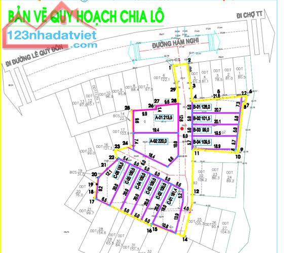 Bán đất tại Hàm Nghi, Gia Cẩm 100m2, MT 5m, OTO tránh 3.3 tỷ