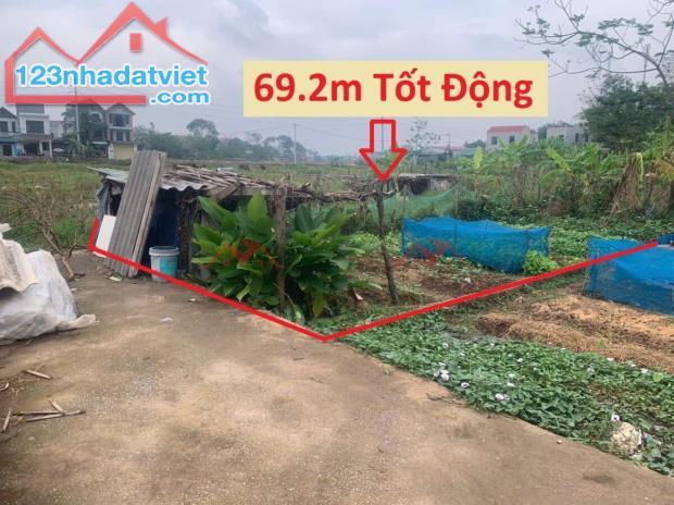 CHÍNH CHỦ BÁN LÔ ĐẤT 69,2M TẠI TỐT ĐỘNG-CHƯƠNG MỸ-HÀ NỘI