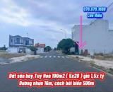 💥Đất sân bay Tuy Hoà 100m2 ( 5x20 ) giá 1,55 tỷ