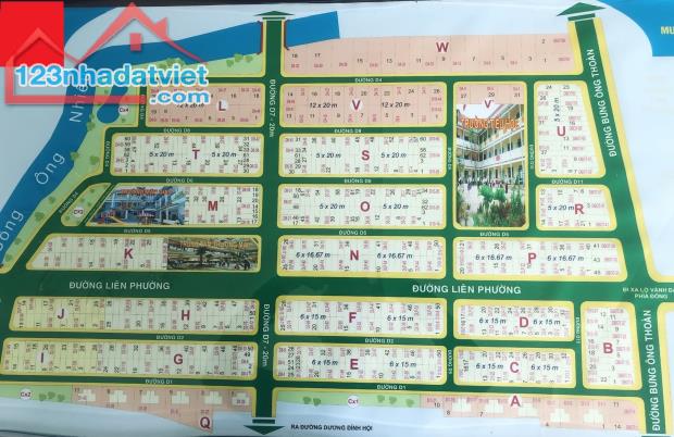 BÁN 2 NỀN BIỆT THỰ VỊ TRÍ ĐẸP GIÁ TỐT TẠI KDC SỞ VĂN HÓA THÔNG TIN, PHƯỜNG PHÚ HỮU