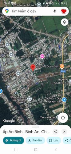TÔI CHÍNH CHỦ CẦN BÁN 2 LÔ ĐẤT LIỀN KỀ TẠI Bình An - Châu Thành - Kiên Giang - 3