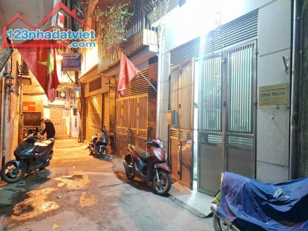 PHỐ CHỢ KHÂM THIÊN - 2 MẶT NGÕ MỞ CỬA  - DT 33m2 4 tầng MT 3.7m Giá 7.3 tỷ