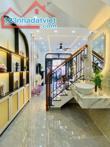NHÀ BÁN, 4 TẦNG, HẺM THOÁN, ĐƯỜNG SỐ 9, 40m2, GÒ VẤP, NHỈNH 5 TỶ - 2