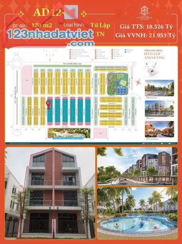 BÁN SIÊU PHẨM TỨ LẬP HÀNG HIẾM TẠI VINHOMES OCEAN PARK 3 HƯNG YÊN