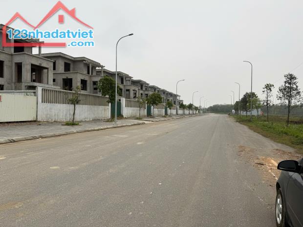Bán 100m lk mặt đường 24m KĐT Cienco 5 Mê Linh,mặt tiền: 5m, kd sầm uất. - 1