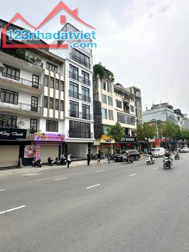 Bán Nhà Mặt Phố Hồng Tiến Long Biên 50m2 7T Thang Máy, Đường 40m, Vị Trí Kim Cương 2X Tỷ