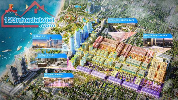 NHÀ PHỐ MẶT BIỂN BÌNH SƠN OCEAN PARK KHÁNH HÒA – CHIẾT KHẤU NGAY 8%, GIÁ GỐC TỪ CHỦ ĐẦU TƯ - 1