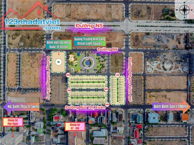 NHÀ PHỐ MẶT BIỂN BÌNH SƠN OCEAN PARK KHÁNH HÒA – CHIẾT KHẤU NGAY 8%, GIÁ GỐC TỪ CHỦ ĐẦU TƯ - 3
