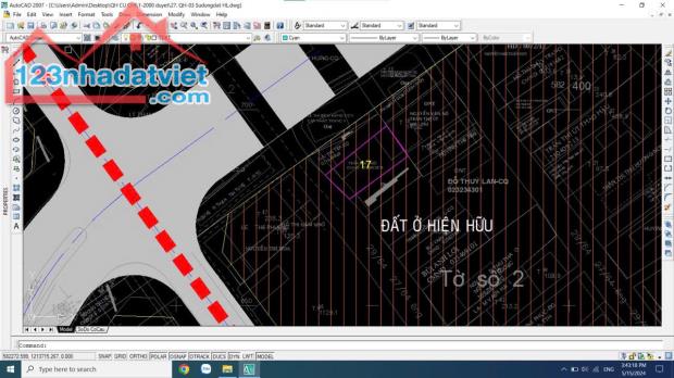HẠ GIÁ BÁN GẤP !! Đất khu Việt Kiều xã Tân Thông Hội - Củ Chi 174M2 - 3